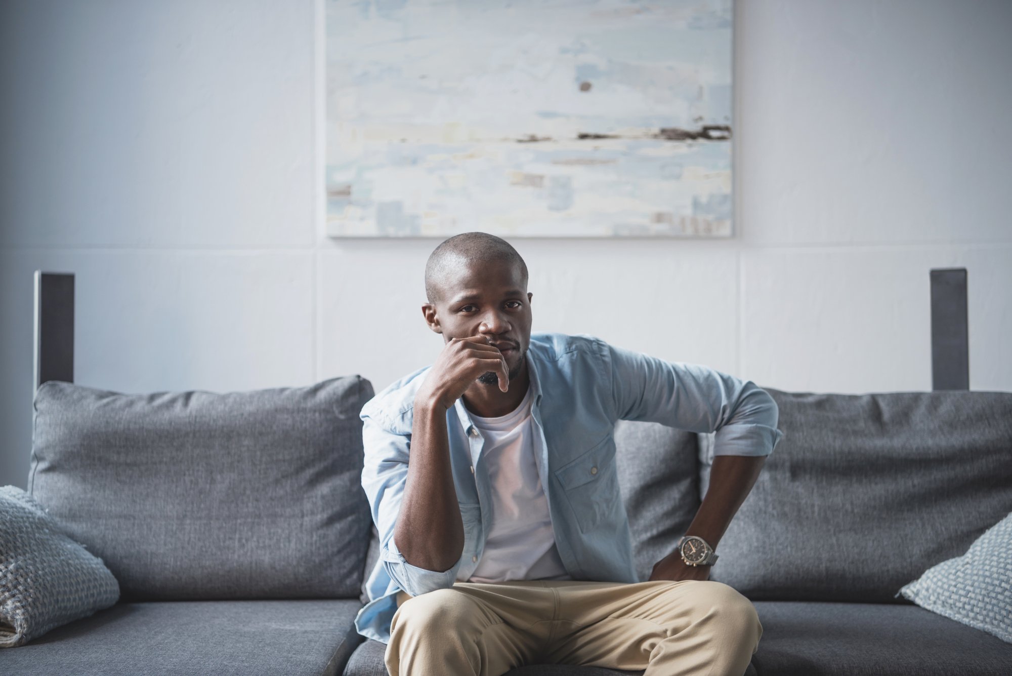 Thinkful african american man